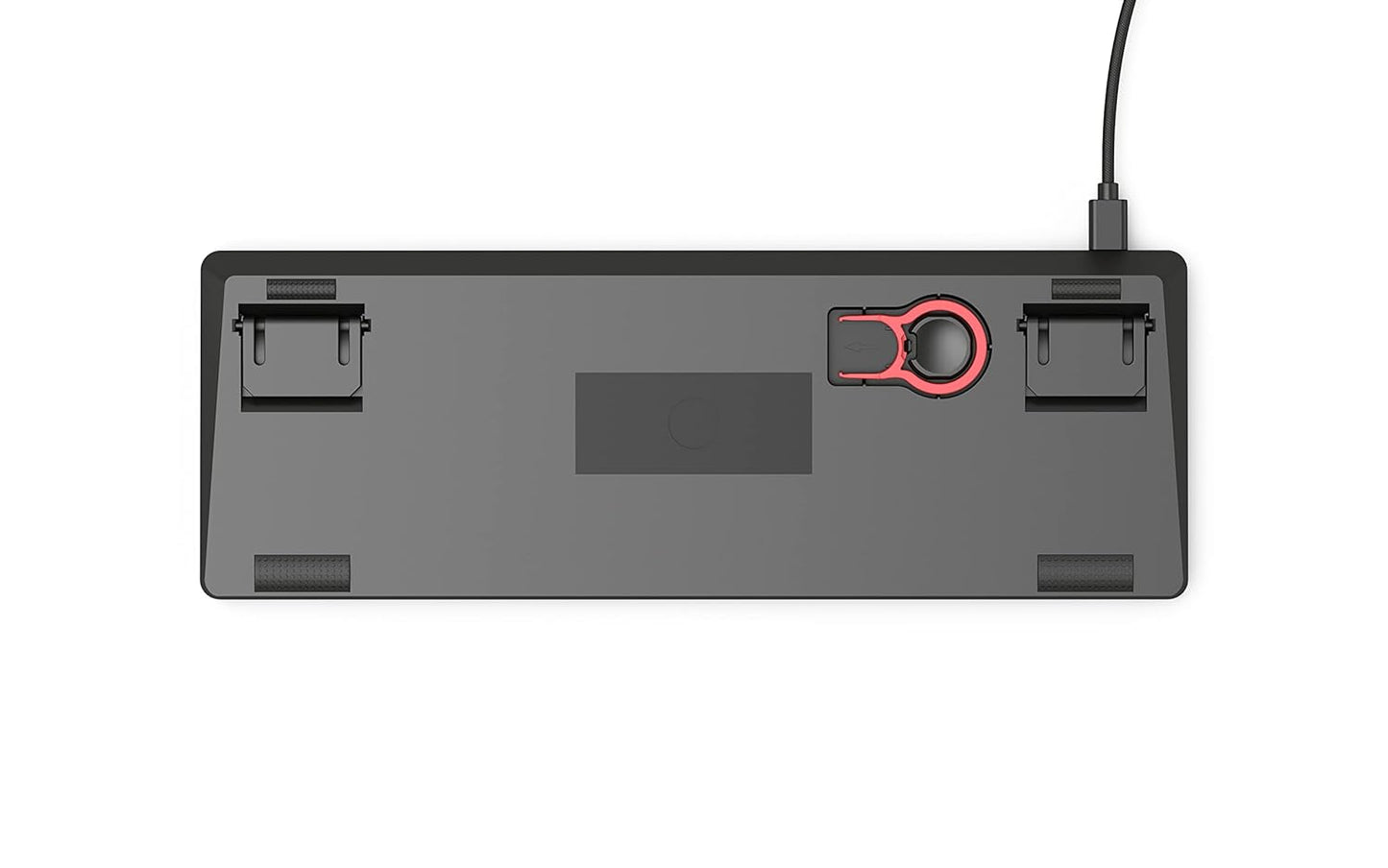 Glorious Custom Gaming Keyboard - GMMK 60% Percent Compact - USB C Wired Mechanical Keyboard - RGB Hot Swappable Switches & Keycaps - Black Metal Top Plate