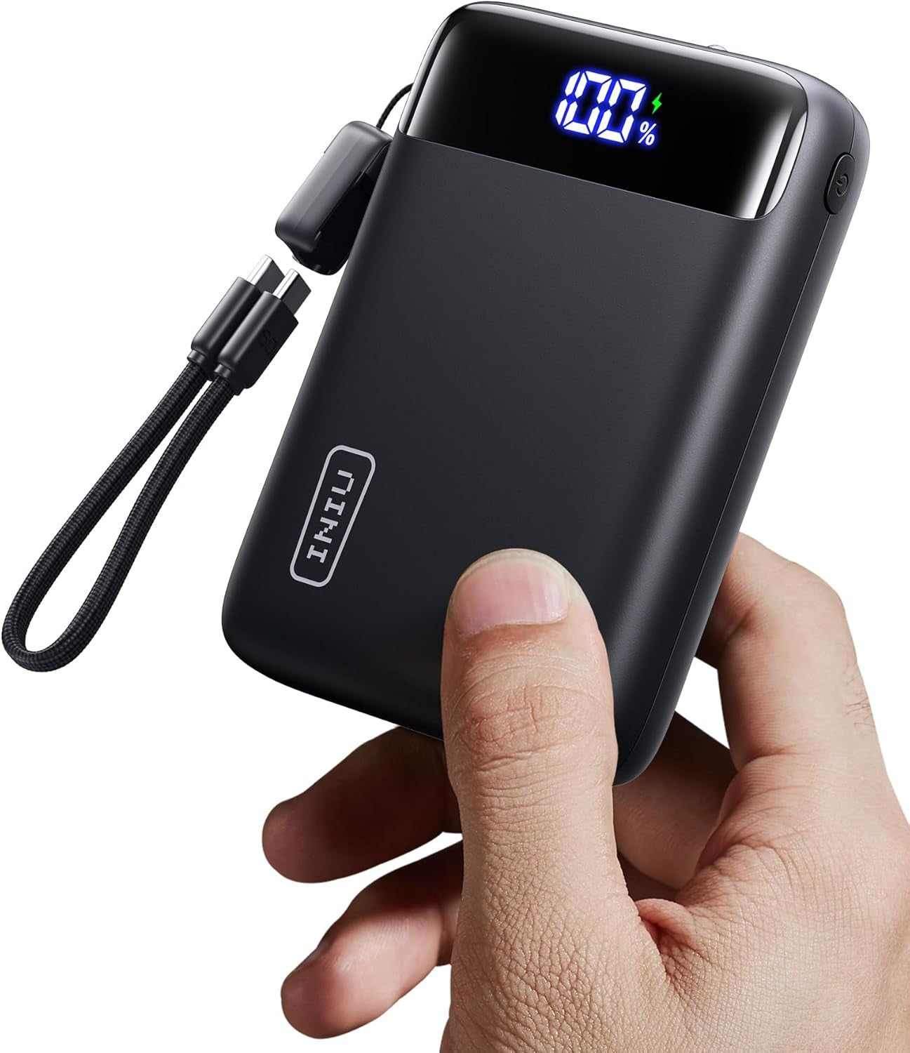 INIU Portable Charger, 22.5W 20000Mah USB C in & Out Power Bank Fast Charging, PD 3.0+QC 4.0 LED Display Phone Battery Pack Compatible with Iphone 16 15 14 13 Pro Samsung S23 Google Ipad Tablet, Etc