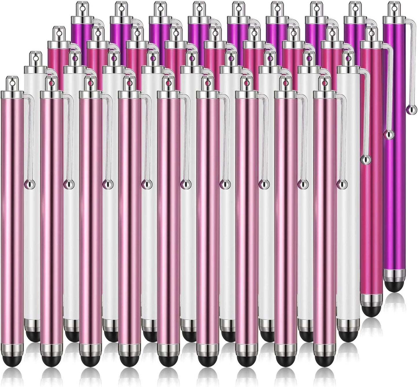 Outus 36 Pcs Stylus Pen for Universal Capacitive Touch Screens Devices, Stylus Pen Compatible with Tablet for Classroom Travel Olders Friendly(Multicolor)
