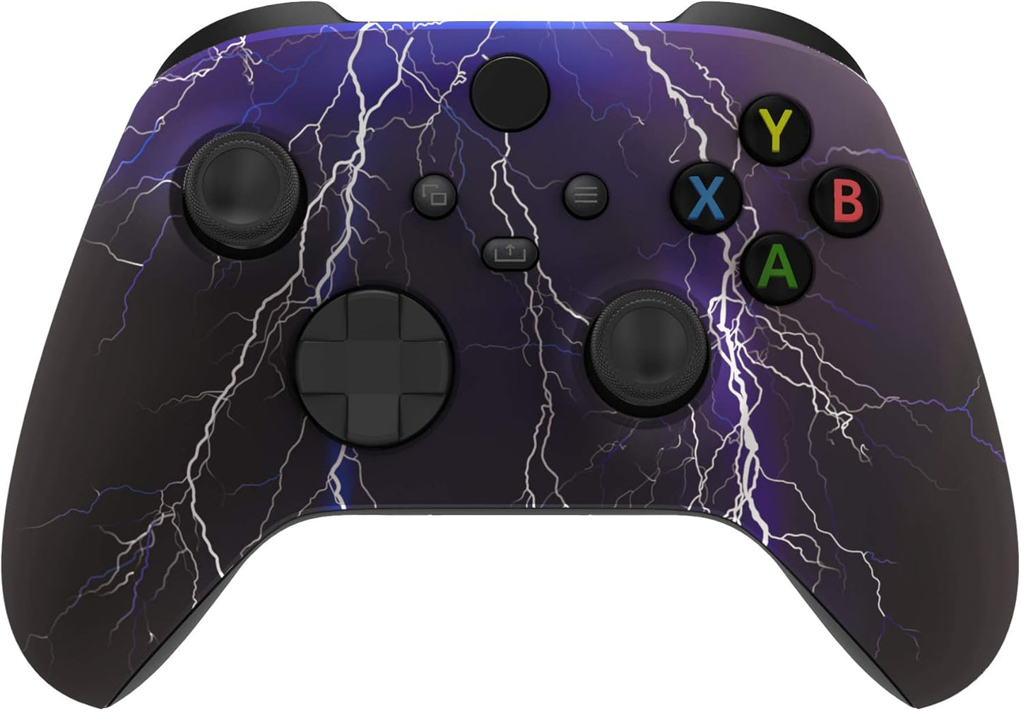 Extremerate Custom Shell for Xbox Series X & S Controller, Nebula Galaxy Replacement Cover Front Housing Cover for Xbox Core Controller Wireless