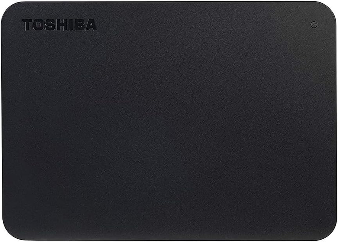 Toshiba Canvio Basics 4TB Portable External Hard Drive USB 3.0, Black - HDTB440XK3CA