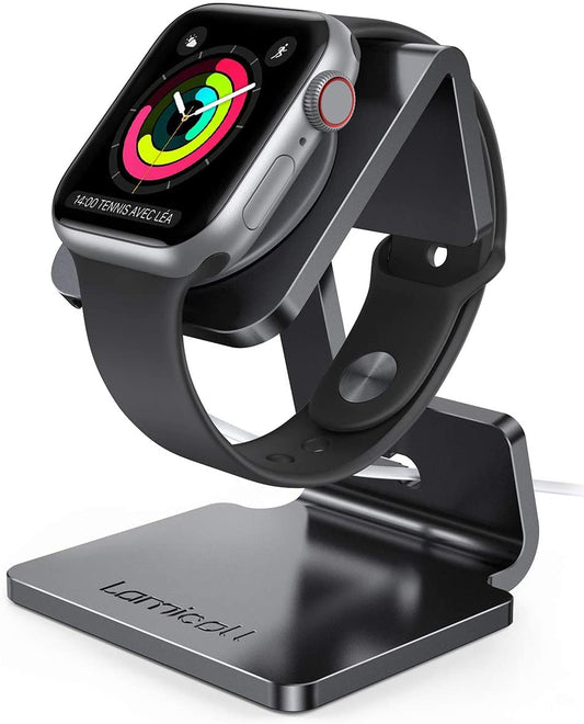 Lamicall Watch Stand for Apple Watch Magnetic Fast Charger - Desk Charging Stand Holder Dock for Apple Iwatch Series SE 10 9 8 7 6 5 4 3 2 1, Series Ultra(49Mm 46Mm 45Mm 44Mm 42Mm 41Mm 40Mm 38Mm)