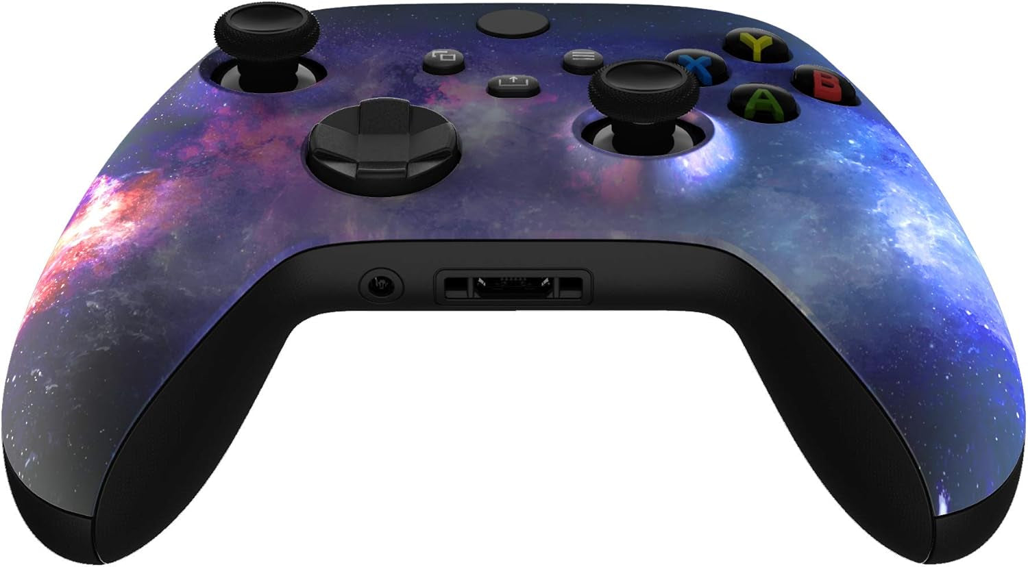 Extremerate Custom Shell for Xbox Series X & S Controller, Nebula Galaxy Replacement Cover Front Housing Cover for Xbox Core Controller Wireless