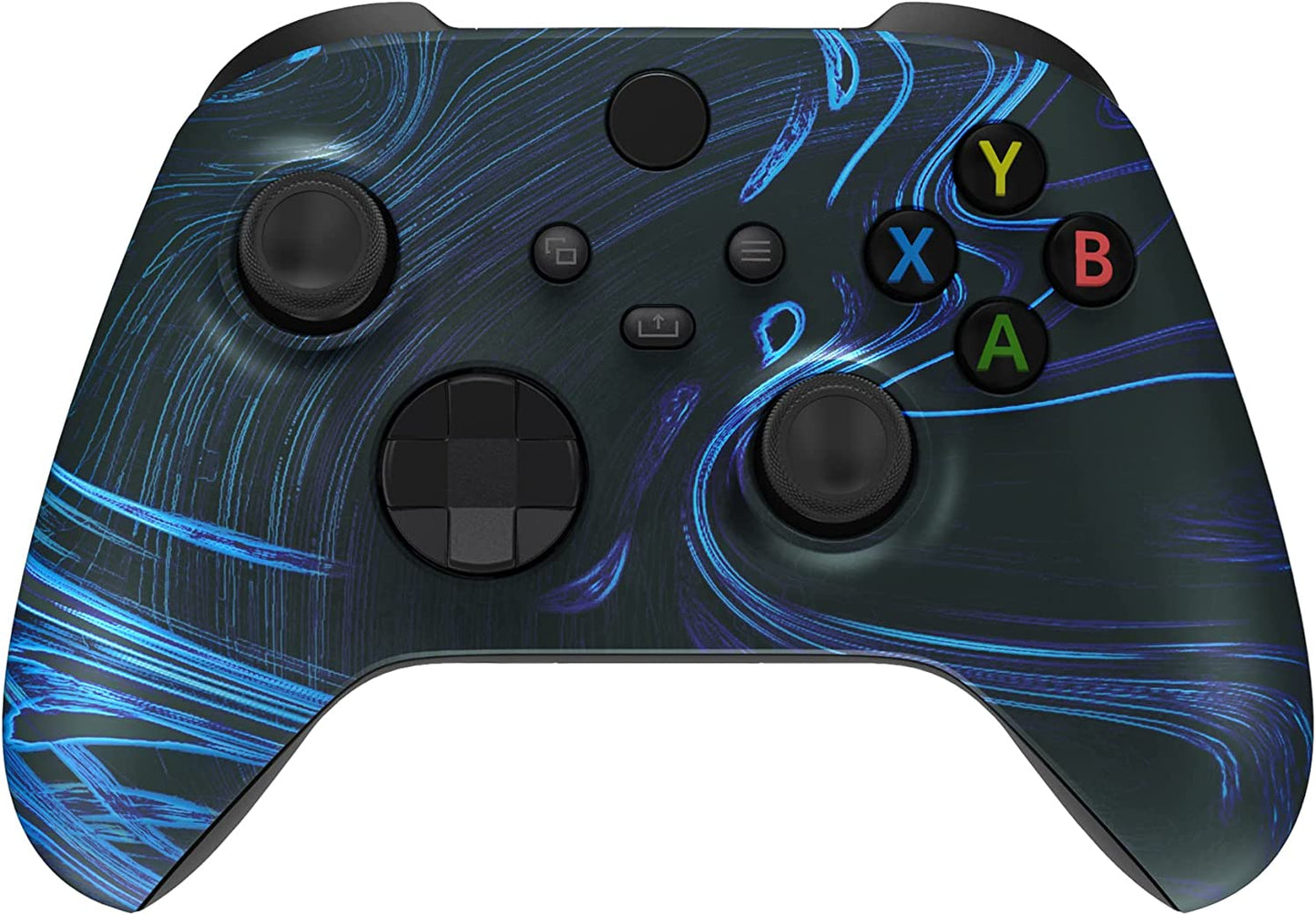 Extremerate Custom Shell for Xbox Series X & S Controller, Nebula Galaxy Replacement Cover Front Housing Cover for Xbox Core Controller Wireless