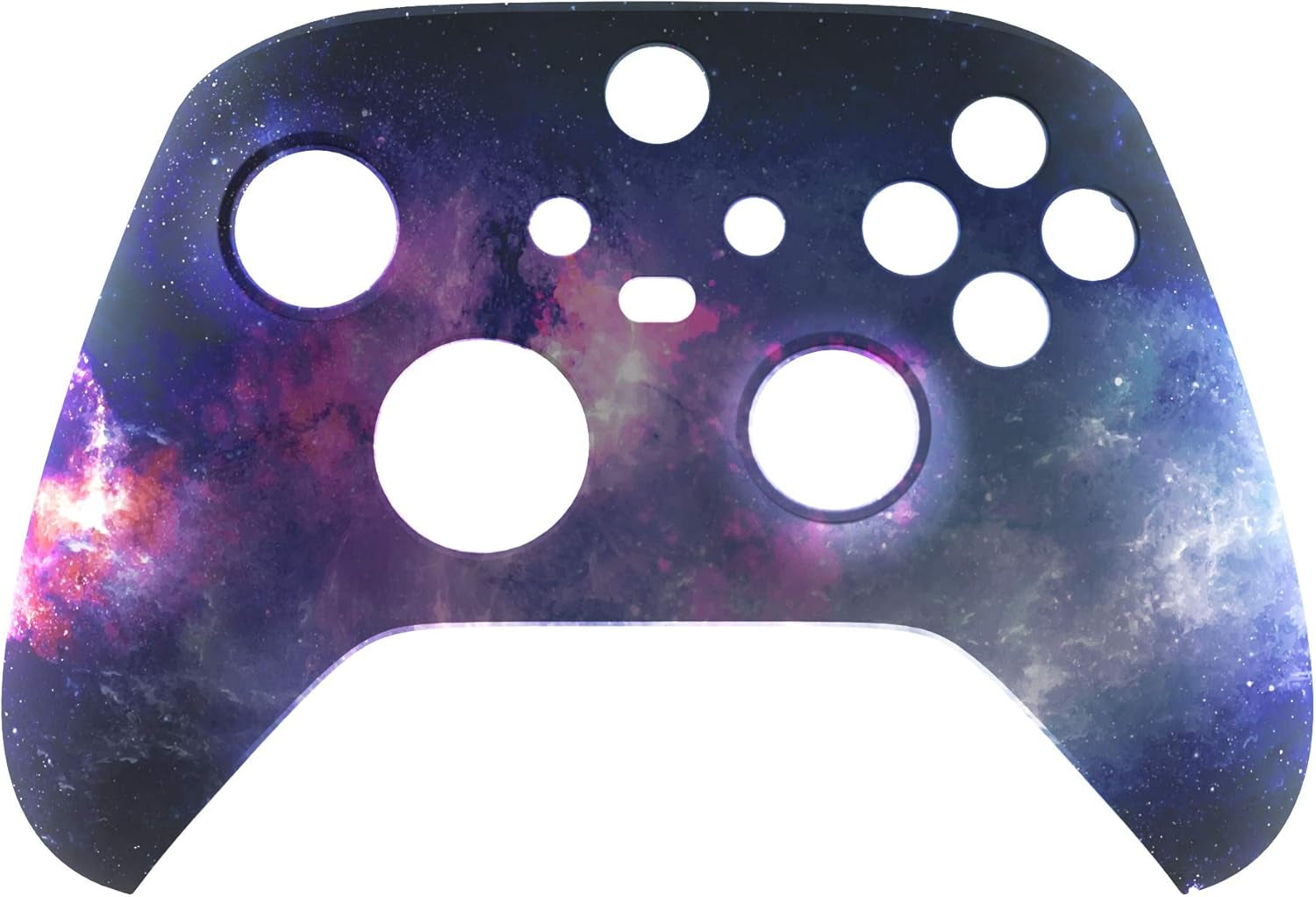 Extremerate Custom Shell for Xbox Series X & S Controller, Nebula Galaxy Replacement Cover Front Housing Cover for Xbox Core Controller Wireless