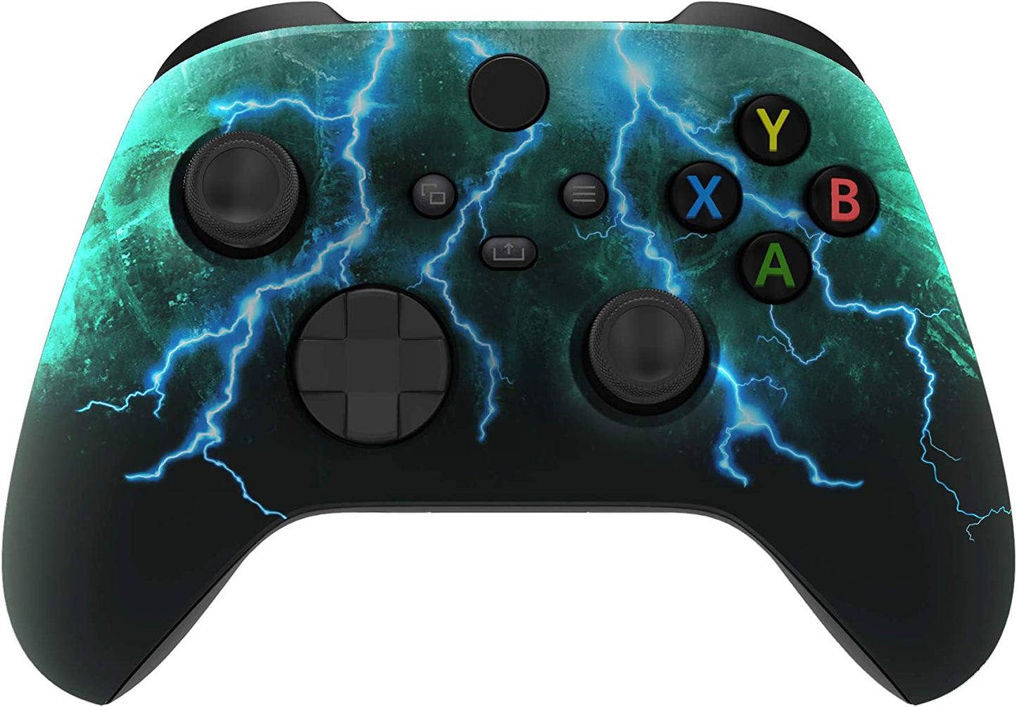 Extremerate Custom Shell for Xbox Series X & S Controller, Nebula Galaxy Replacement Cover Front Housing Cover for Xbox Core Controller Wireless